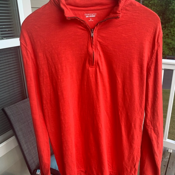 3 Crown & Ivey Long sleeve 1/4 Zip - Picture 6 of 8